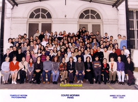 2003-2004 Classe Etablissement